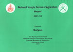 National Sample Census of Agriculture, Nepal, 2001/02 : District - Salyan