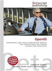 Openid,6130310323,9786130310325