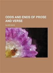 Odds and Ends of Prose and Verse,1151424455,9781151424457