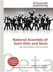 National Assembly of Saint Kitts and Nevis,6136141787,9786136141787