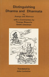 Distinguishing Dharma and Dharmata 1st Edition,8170307163,9788170307167