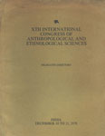 Xth International Congress of Anthropological and Ethnological Sciences Delegates Directory (December 10 to 21, 1978)