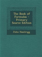 Book of Formulas,1287552315,9781287552314