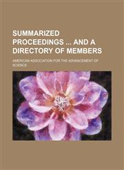 Summarized Proceedings and a Directory of Members (Volume 52),1150161205,9781150161209