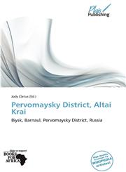 Pervomaysky District, Altai Krai,6139020573,9786139020577