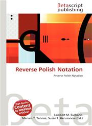 Reverse Polish Notation,6131259763,9786131259760