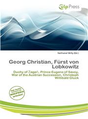 Georg Christian, Fürst von Lobkowitz,6200254354,9786200254351