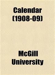 Calendar (1908-09),1151942502,9781151942500