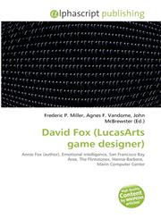 David Fox (LucasArts game designer),6135518879,9786135518870