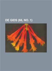 de Gids (66, No. 1),1153450577,9781153450577