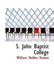 S. John Baptist College,1117565688,9781117565682