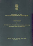 Government of India, National Commission on Agriculture : Interim Report on Establishment of Agrometeorological Divisions in Agricultural Universities