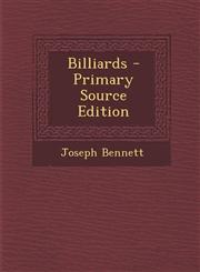 Billiards - Primary Source Edition,1295835657,9781295835652
