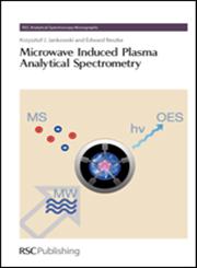 Microwave Induced Plasma Analytical Spectrometry,1849730520,9781849730525