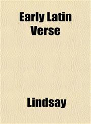 Early Latin Verse,1152516558,9781152516557