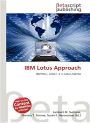 IBM Lotus Approach,6133483121,9786133483125