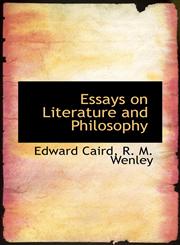 Essays on Literature and Philosophy,1113062126,9781113062123