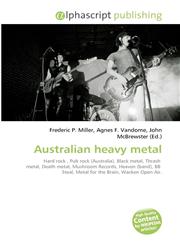 Australian heavy metal,6130743009,9786130743000