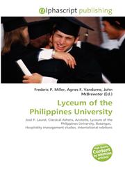 Lyceum of the Philippines University,6134197424,9786134197427