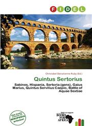 Quintus Sertorius,6200644861,9786200644862