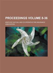 Proceedings Volume 8-36,1236903781,9781236903785