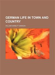 German life in town and country,115021757X,9781150217579