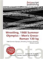 Wrestling, 1988 Summer Olympics - Men's Greco-Roman 130 kg,6134704342,9786134704342