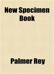 New Specimen Book,1151754471,9781151754479