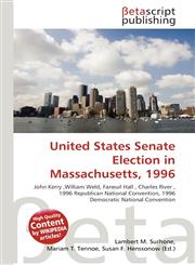 United States Senate Election in Massachusetts, 1996,6136237725,9786136237725