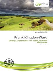 Frank Kingdon-Ward,6135728679,9786135728675