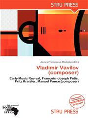 Vladimir Vavilov (composer),613932811X,9786139328116