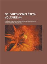 Oeuvres Completes - Voltaire (8 ),1153575213,9781153575218