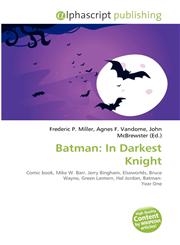 Batman In Darkest Knight,6134159948,9786134159944