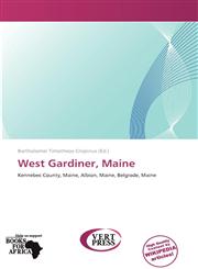 West Gardiner, Maine,6139361788,9786139361786