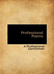 Professional Poems,1110581688,9781110581689