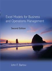 Excel Models for Business and Operations Management,0470015098,9780470015094
