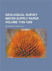 Geological Survey Water-Supply Paper Volume 1199-1200,1234063883,9781234063887