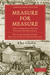 Measure for Measure,1108005926,9781108005920