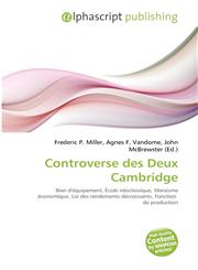 Controverse des Deux Cambridge,6134382892,9786134382892