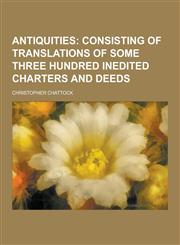 Antiquities,1230340459,9781230340456