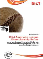 1974 American League Championship Series,6139674727,9786139674725