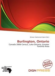 Burlington, Ontario,6200267650,9786200267658