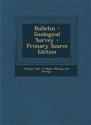 Bulletin - Geological Survey - Primary Source Edition,1293843091,9781293843093