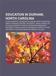 Education in Durham, North Carolina Duke University, Museums in Durham, North Carolina, North Carolina Central University, Sokal affair,1157170439,9781157170433