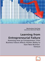 Learning from Entrepreneurial Failure,3639189205,9783639189209