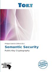 Semantic Security,6138690362,9786138690368