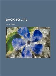 Back to Life,1150430931,9781150430930