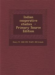 Indian Cooperative Studies,1289893152,9781289893156