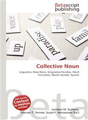 Collective Noun,6131306575,9786131306570