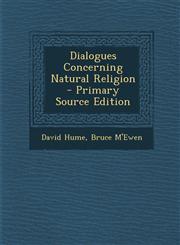 Dialogues Concerning Natural Religion - Primary Source Edition,1287544177,9781287544173